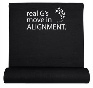 Black to Basics RGMIA. Yoga Mat