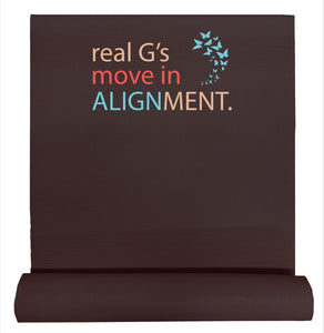 RGMIA. Signature Chocolate Deluxe Yoga Mat